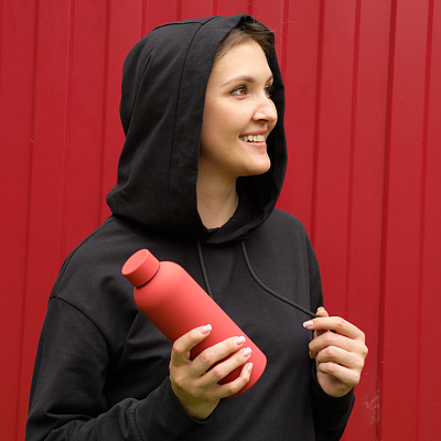 Термобутылка вакуумная герметичная Прима (Prima), красная