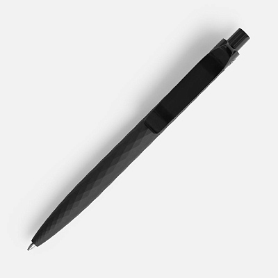 Ручка шариковая Prodir QS01 PRP-P Soft Touch, черная