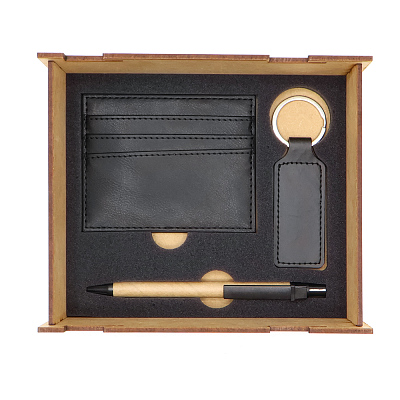 Подарочный набор Амальфи, (черный)