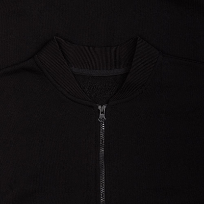 Бомбер унисекс Townie, черный