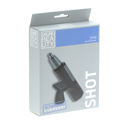 Машинка для стрижки в носу и ушах DEWAL BEAUTY Shot
