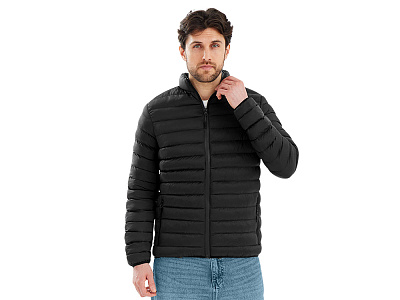 Стеганая куртка Uniqloud, мужская (Чёрный)
