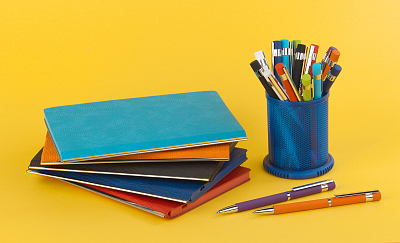 Ручка шариковая "Mars", покрытие soft touch, красный