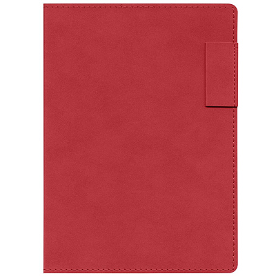 Ежедневник Lable, недатированный, красный