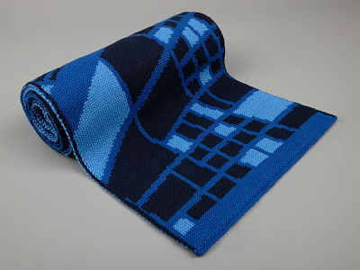 Шарф Joyful на заказ, XL, полушерсть