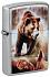 Зажигалка ZIPPO Mazzi® с покрытием Street Chrome, латунь/сталь, серебристая, 38x13x57 мм - Фото 1