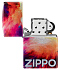 Зажигалка ZIPPO Tie Dye с покрытием 540 Tumbled Chrome, латунь/сталь, разноцветная, 38x13x57 мм - Фото 4