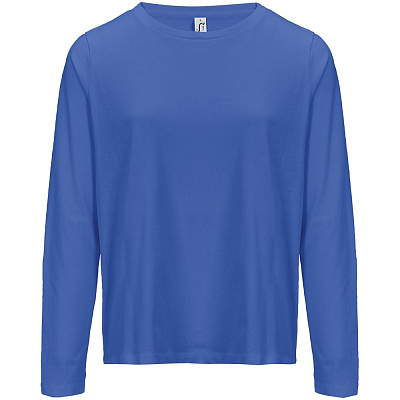 Футболка с длинным рукавом женская Monarch Women, ярко-синяя (Синий)