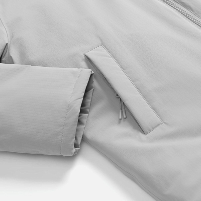 Куртка-парка унисекс Sfera, светло-серая