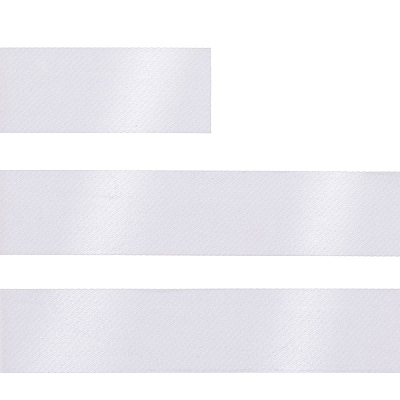 Лента сатиновая Satin 20 XXL, белая, 210 см