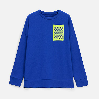 Карман из крупной сетки Pose, красный