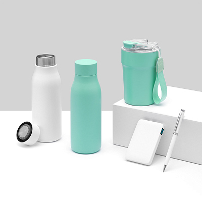 Термобутылка вакуумная герметичная Севилла (Sevilla), аква