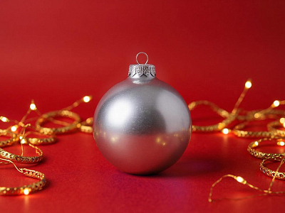  Стеклянный елочный шар Frozi