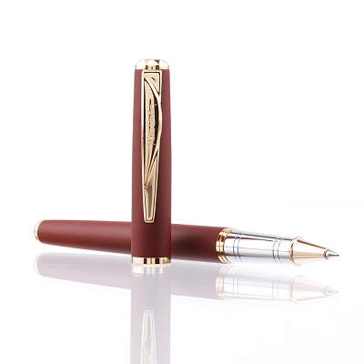 Ручка-роллер Pierre Cardin GAMME Classic. Цвет - терракотовый. Упаковка Е