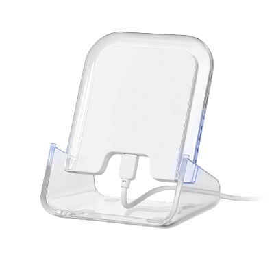 Беспроводное зарядное устройство 15W Глосс НЕО (Gloss NEO) (Белый)