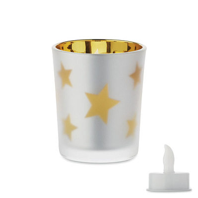 LED tea light candle (Золотой)