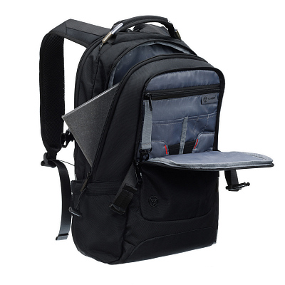 Рюкзак TORBER DRIVE с отделением для ноутбука 15.6", чёрный, полиэстер, 32 х 14 х 52 см, 24л