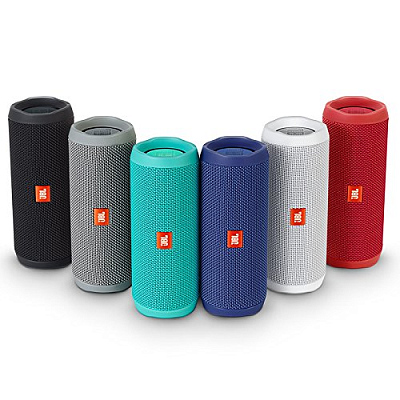 Портативная колонка JBL FLIP 4, серый