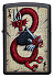Зажигалка ZIPPO Dragon Ace с покрытием Black Matte, латунь/сталь, чёрная, матовая, 38x13x57 мм - Фото 4