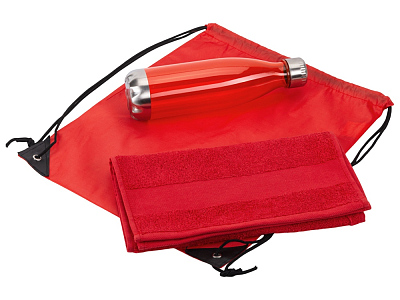 Спортивный набор с бутылкой и полотенцем Beginner