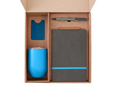 Набор Refreshment с термокружкой, блокнотом, ручкой и ланчбоксом