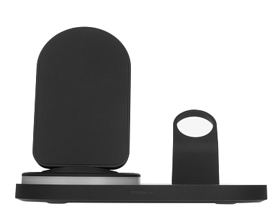 Складная зарядная станция с беспроводной зарядкой Flashport, 15 Вт