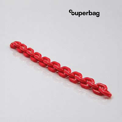 Цепочка Ring для обвеса, L=20см (красный) (Красный)