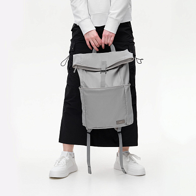 Рюкзак Бостон (Boston), светло-серый