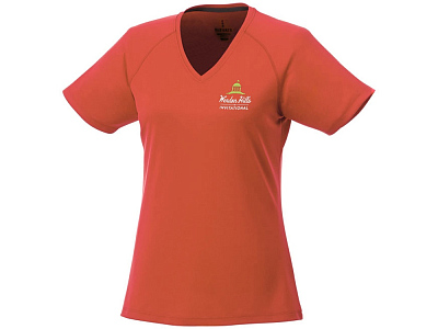 Футболка Amery женская с V-образным вырезом