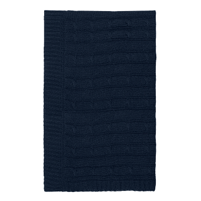 Плед Fado вязаный, синий (без подарочной коробки)