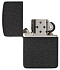 Зажигалка ZIPPO 1941 Replica, латунь с покрытием Black Crackle, черный, матовая, 38x13x57 мм - Фото 3