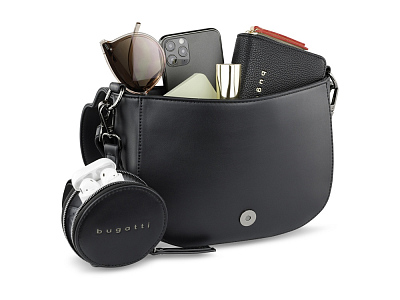 Сумка наплечная женская Almata с кошельком