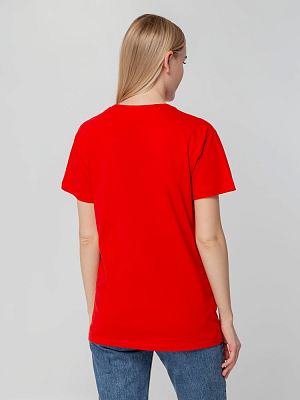 Футболка унисекс T-bolka 140, красная