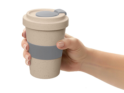 Стакан из пшеничного волокна Flava