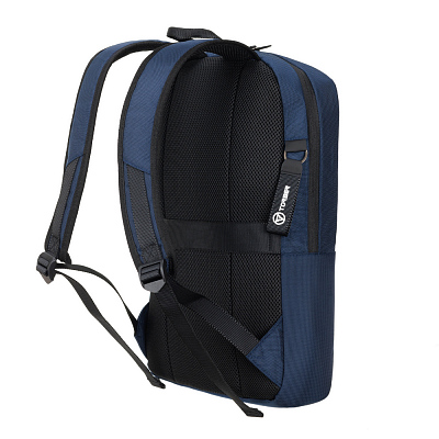 Рюкзак для ноутбука TORBER VECTOR 15,6'', синий, нейлон/полиэстер, 28 x 9 x 44 см, 11л