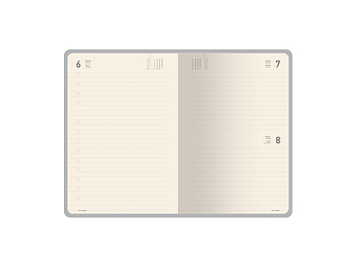 Ежедневник А5 датированный Megapolis Loft на 2026