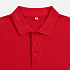 Рубашка поло унисекс Upswing, красная - Фото 3