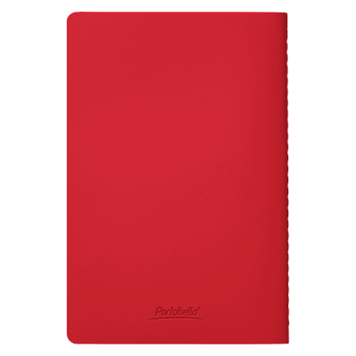 Блокнот Альфа Слим (Alpha slim), красный