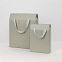 Подарочная коробка-пакет универсальная малая, серая - Фото 5