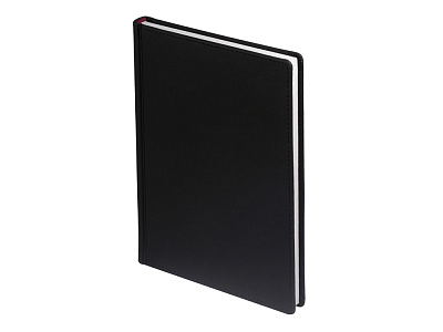 Ежедневник А5 датированный Velvet на 2025 год (Чёрный)