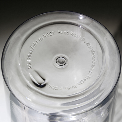 Бутылка для воды "Ариэль" 600 мл, красный