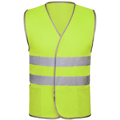 Сигнальный жилет СО-1 ТР  флуоресцентный (Желтый)