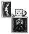 Зажигалка ZIPPO Jack Daniels® с покрытием Street Chrome, латунь/сталь, серебристая, 38x13x57 мм - Фото 4