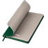Ежедневник Рейн (Rain) недатированный, зеленый (без упаковки, без стикера) - Фото 2