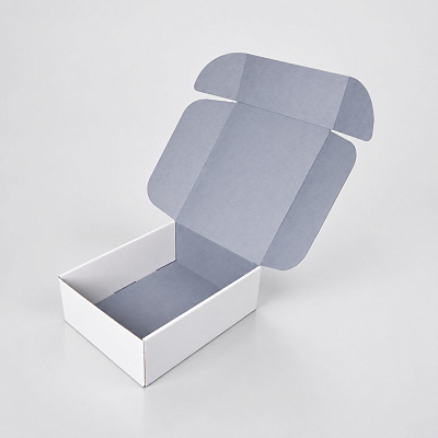Коробка подарочная Колорит лайт, XL (Белый)