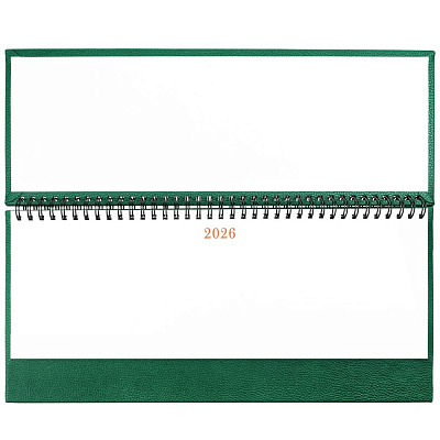 Планинг Sagrin, датированный, зеленый