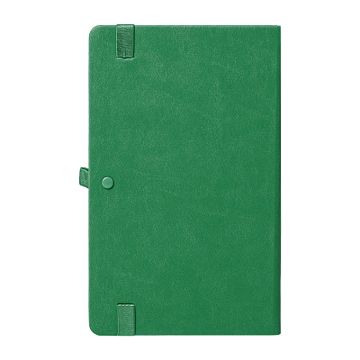 Ежедневник недатированный HAMILTON, A5, ярко-зеленый, кремовый блок