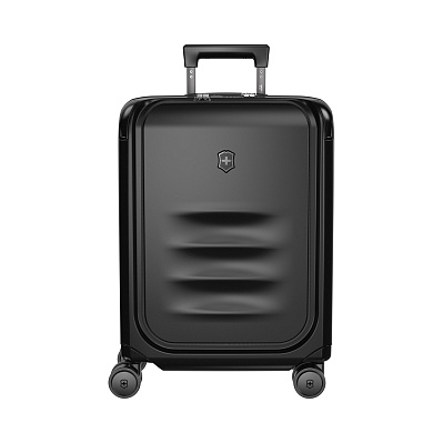 Чемодан VICTORINOX Spectra™ 3.0 Global Carry-On, чёрный, поликарбонат Sorplas™, 40x20x55 см, 39 л (Черный)