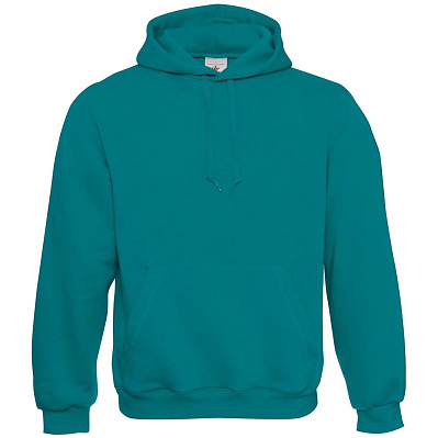 Толстовка Hooded, темно-бирюзовая (Бирюзовый)