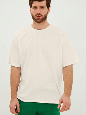 Футболка Oversize Premium, молочно-белая (Белый)